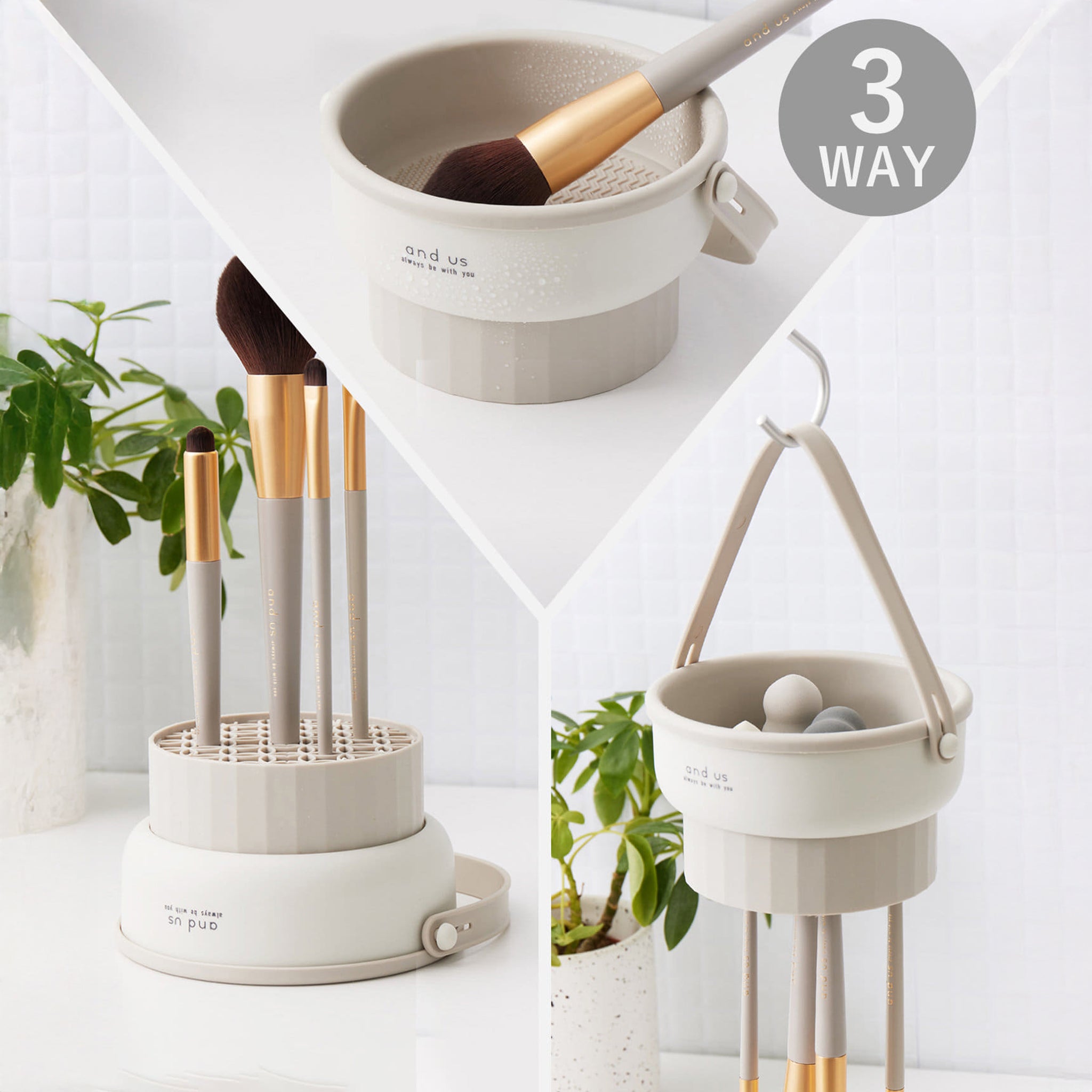 多用途化妝掃清潔器