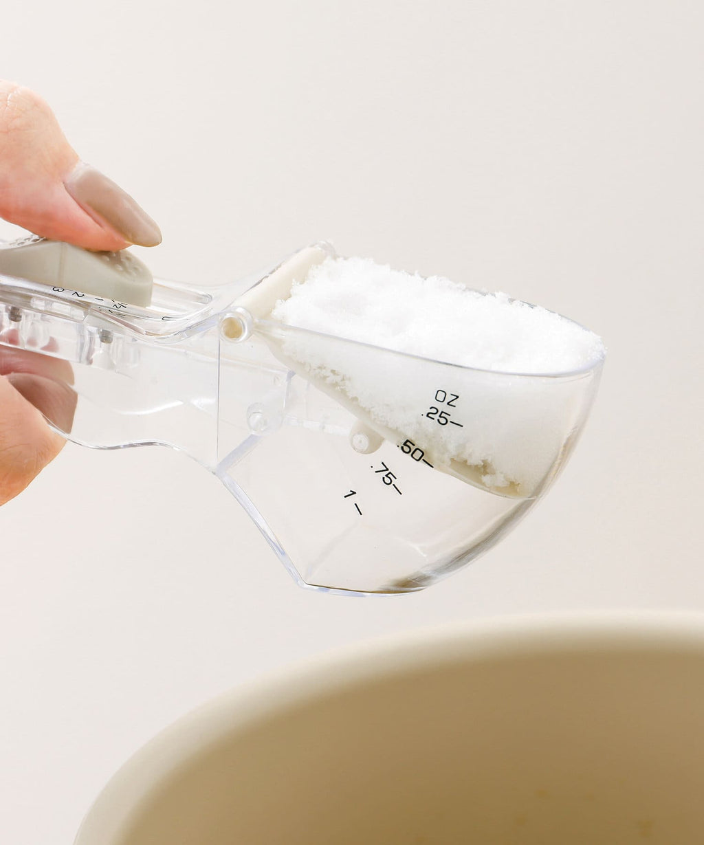 「茶匙和湯匙組合」可調式量勺