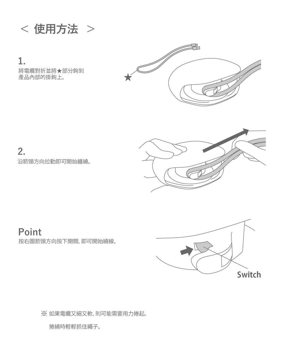 半自動線纜收納盒