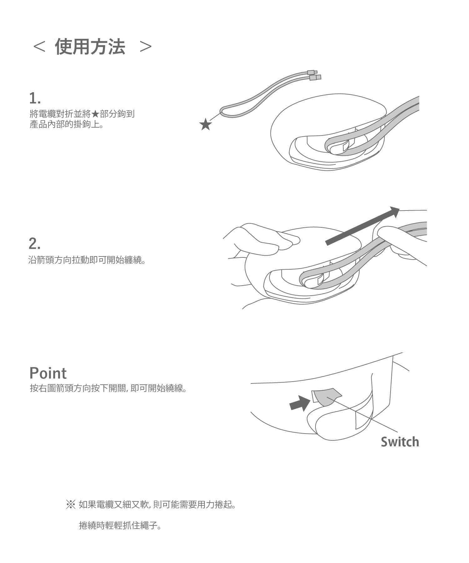 半自動線纜收納盒