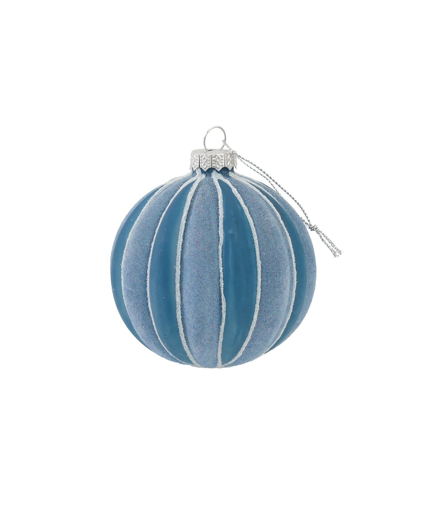Christmas Ornament Light Blue Bauble
